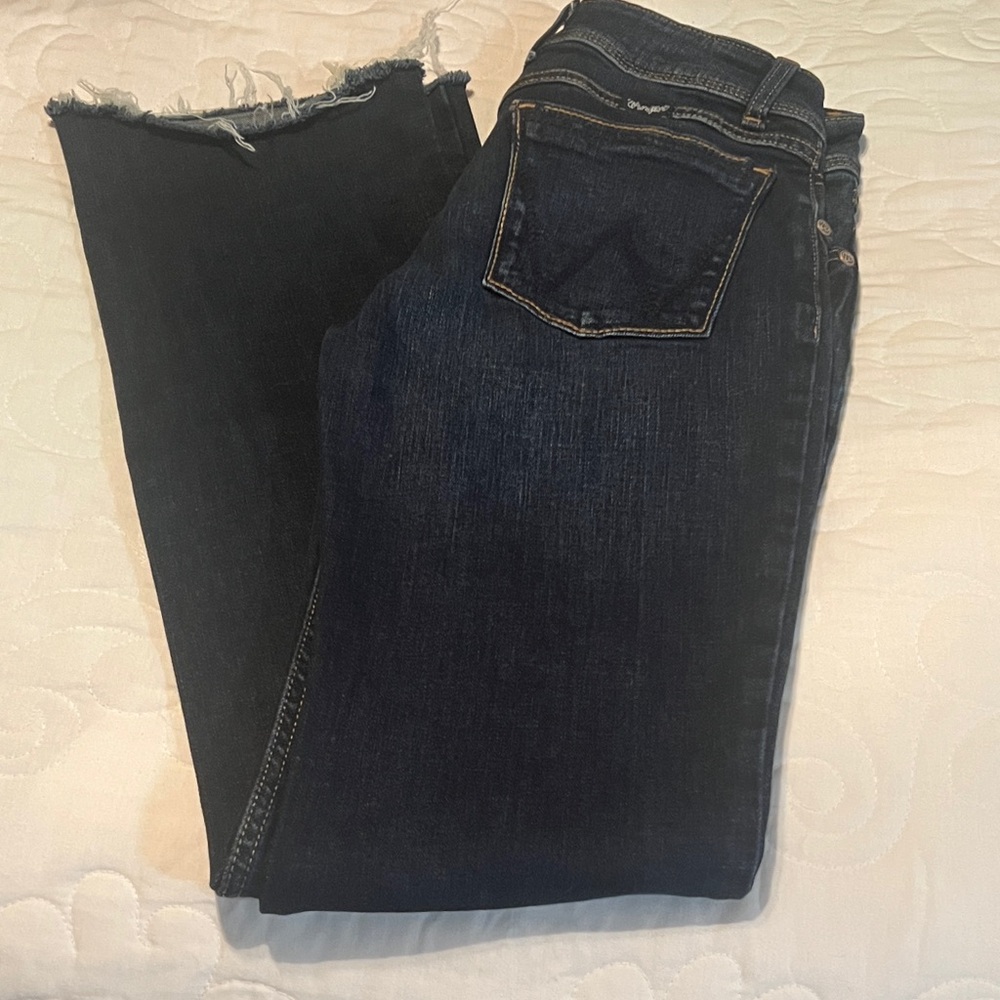 Wrangler Dark Blue Women's Jeans Boot Cut